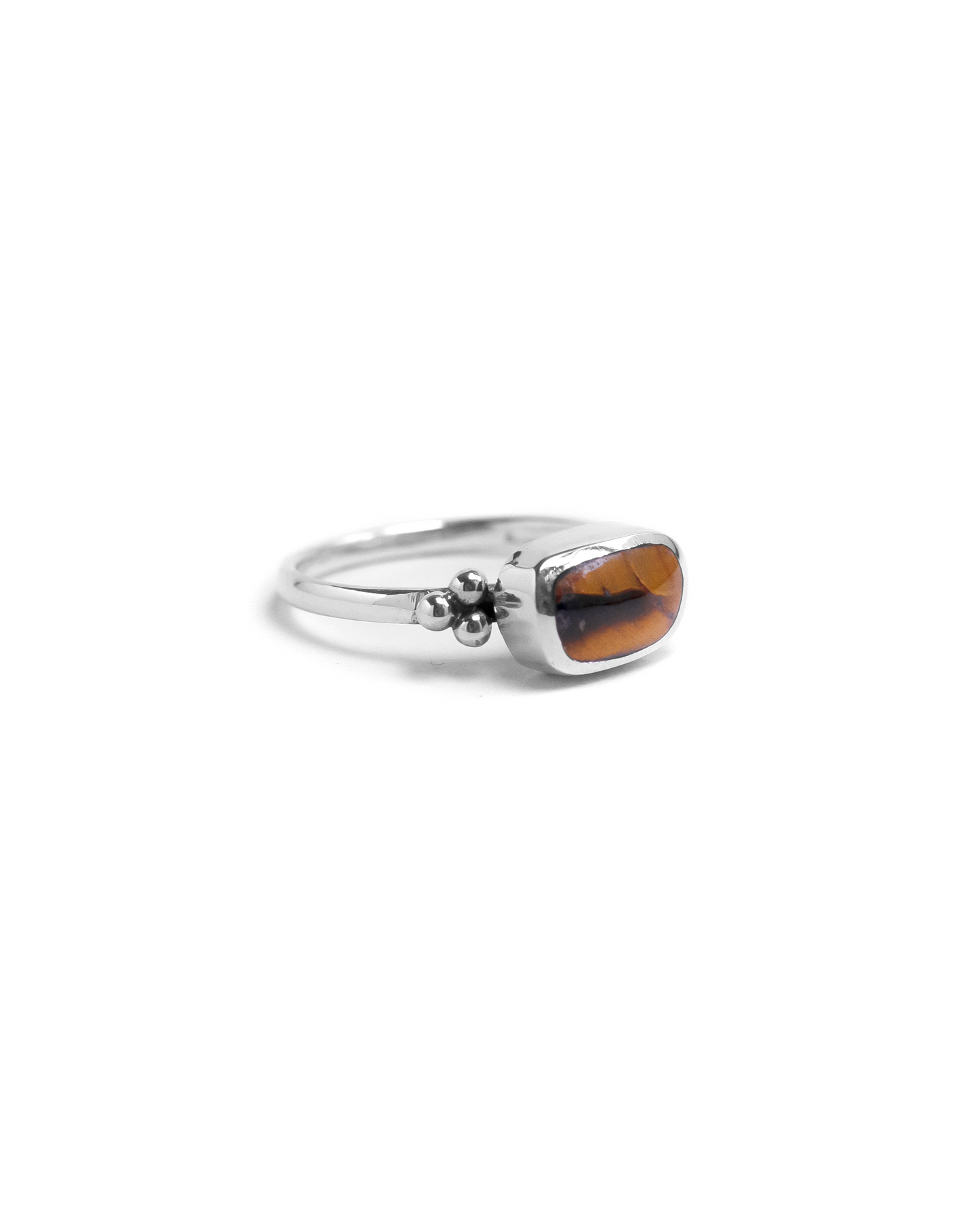 cute tiger eye ring