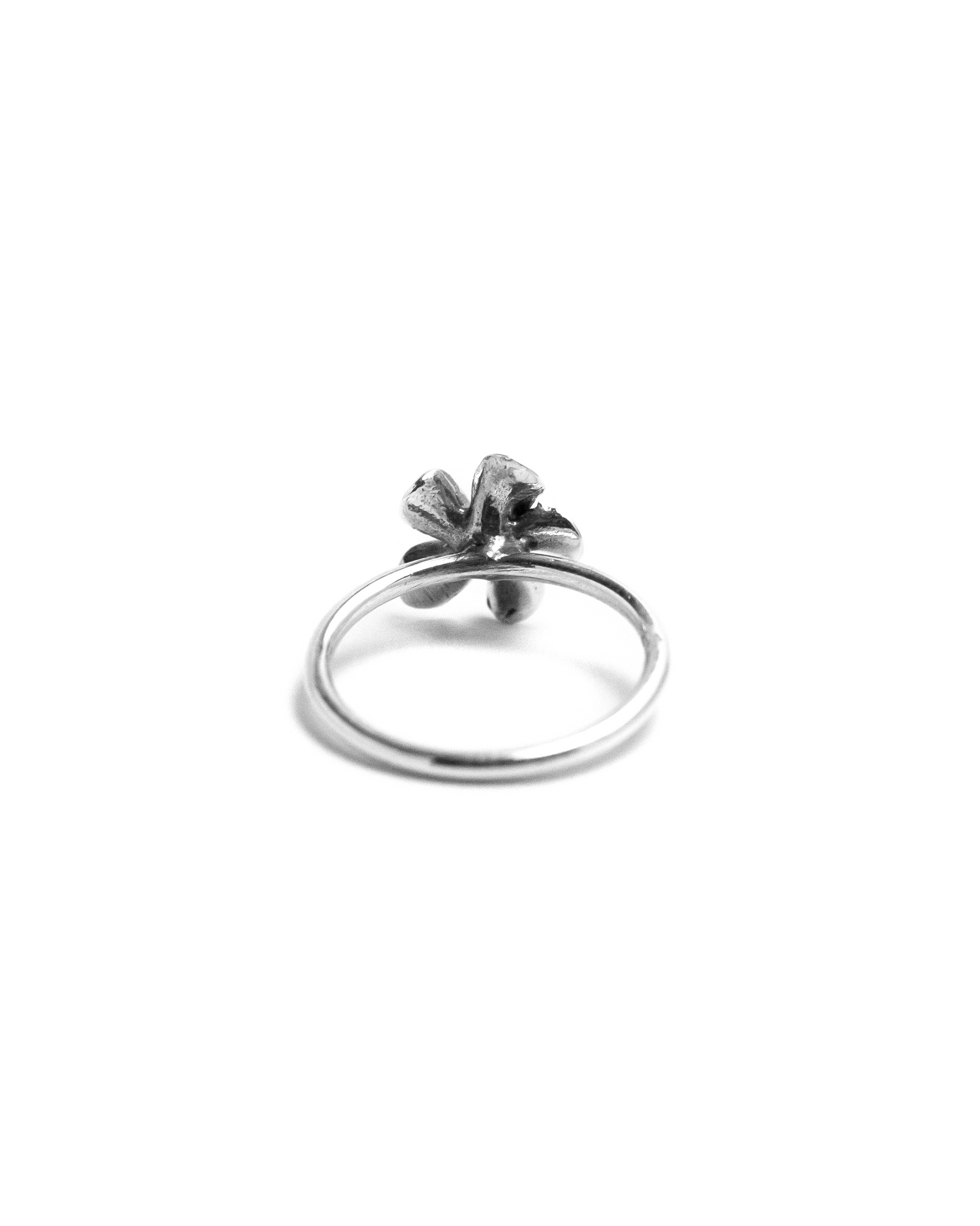 Flower Ring in Silver