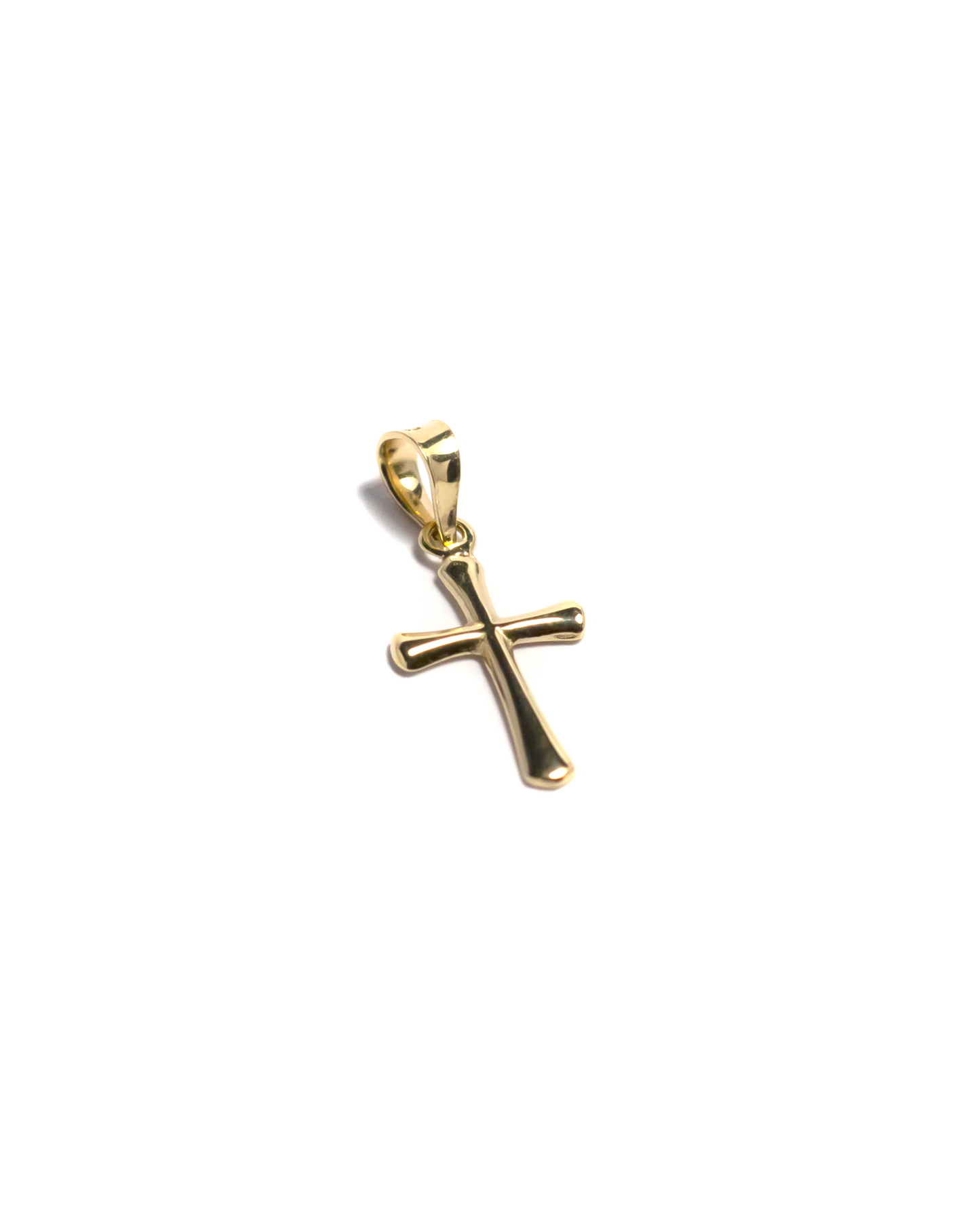 14K Solid Gold Cross