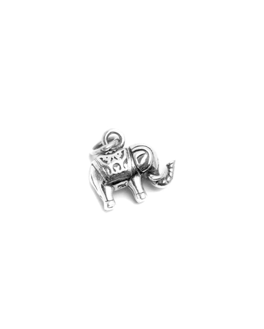 silver elephant pendant