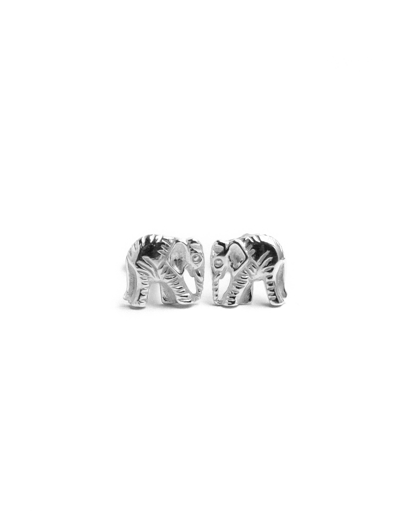 elephant stud earrings