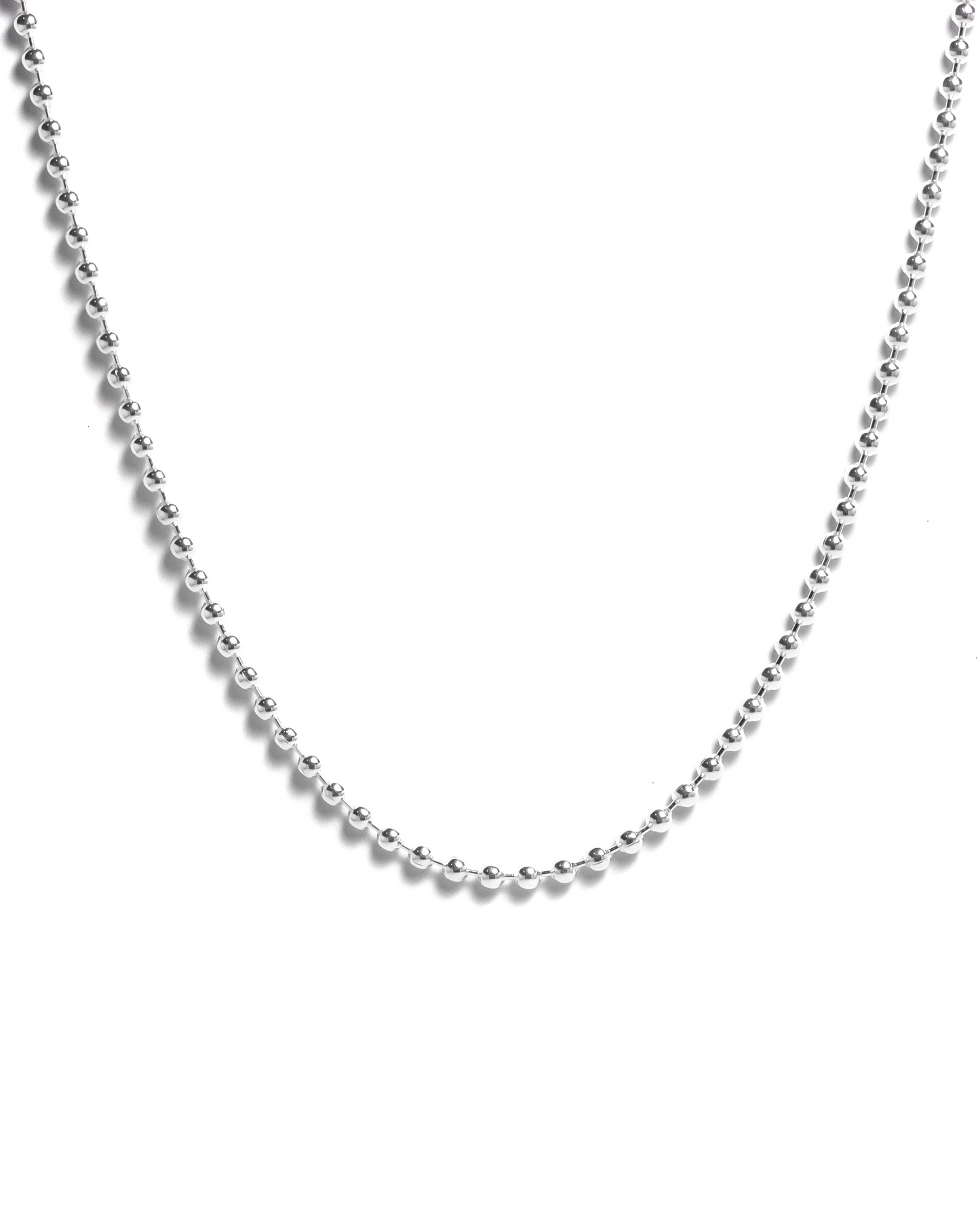 1.85 MM Ball Chain - 925 Silver