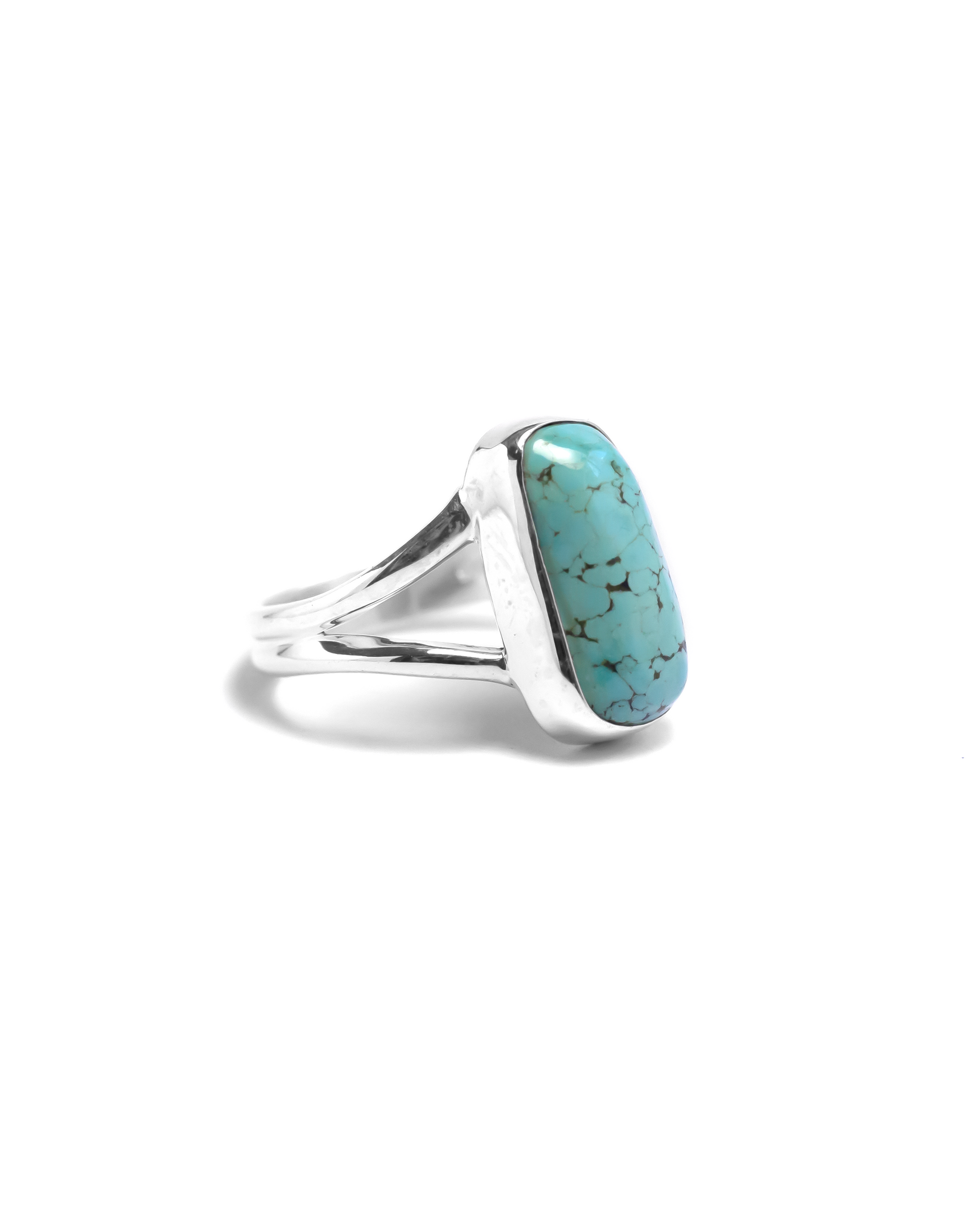 Silver Natural Turquoise Ring