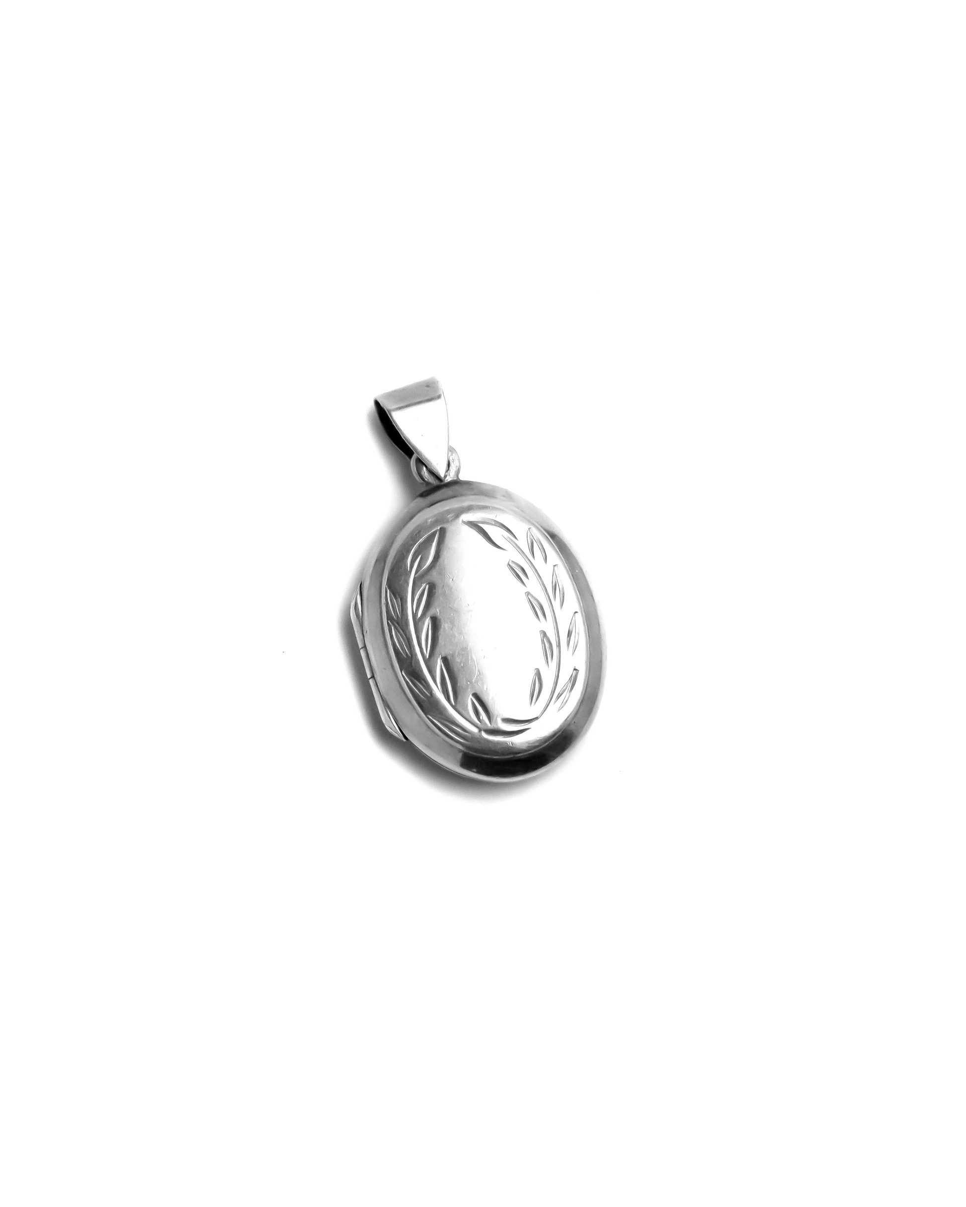 Silver Locket Engraving