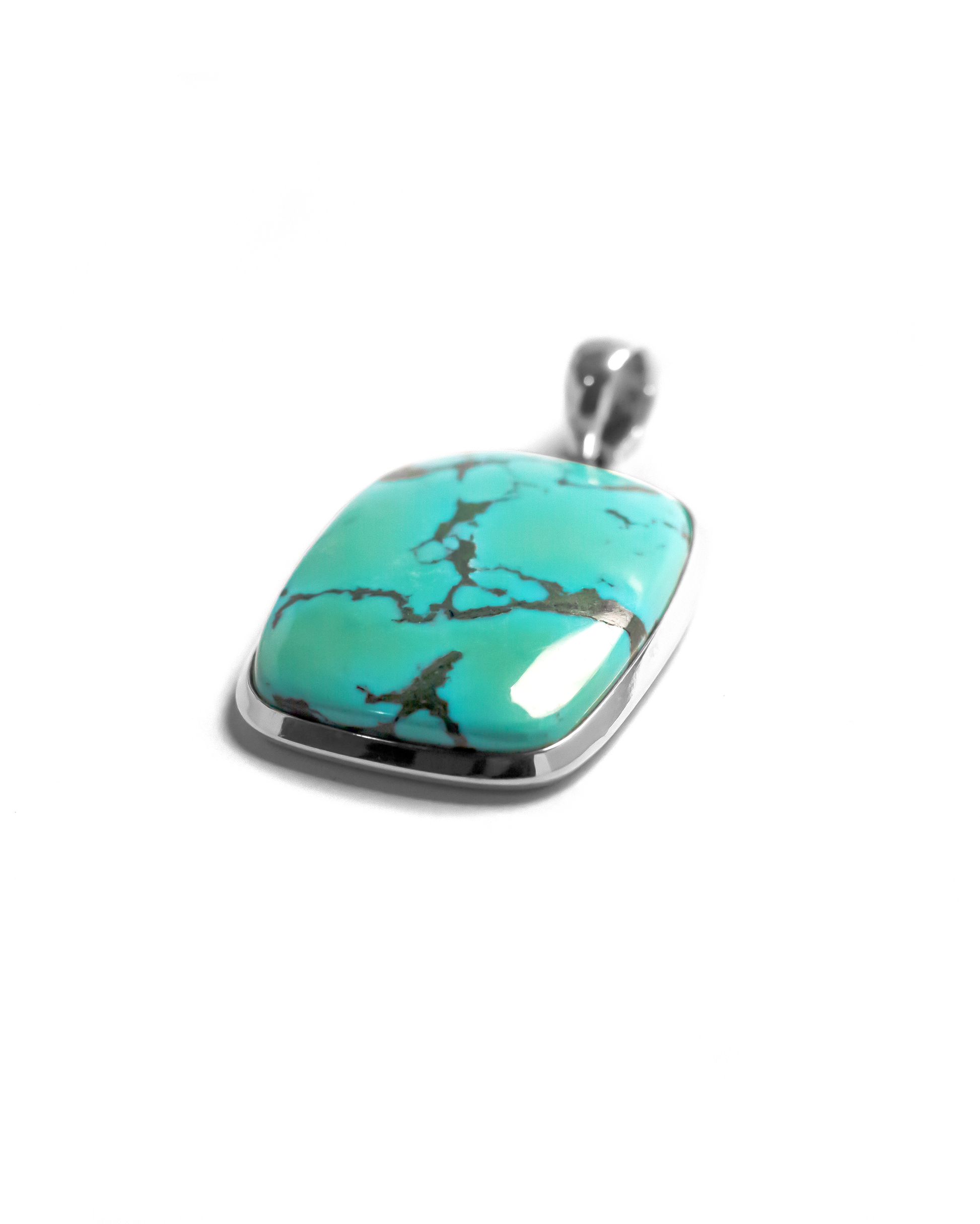 Silver Turquoise Pendant