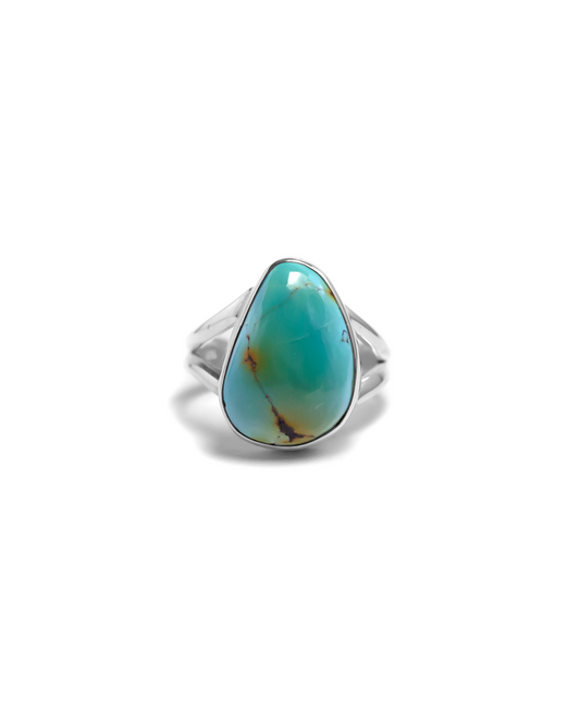 Turquoise Ring in Sterling Silver 925