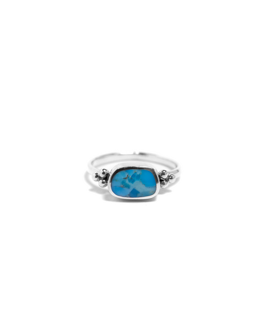 turquoise silver ring